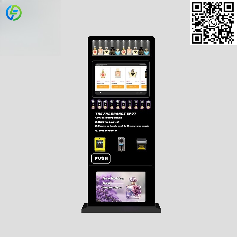 Perfume Fragrance Vending Machine - Máquina expendedora de perfumes personalizada, popular,