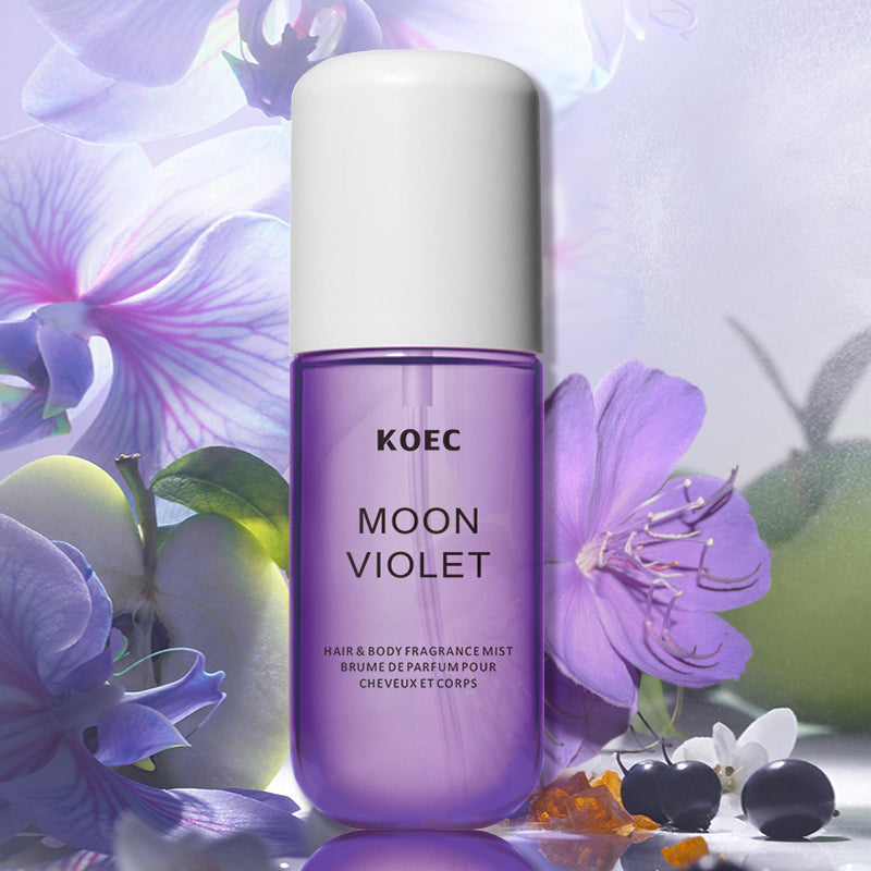 Perfume Fragrance Moisturizer - 50ml KOEC Luna violeta púrpura fragancia