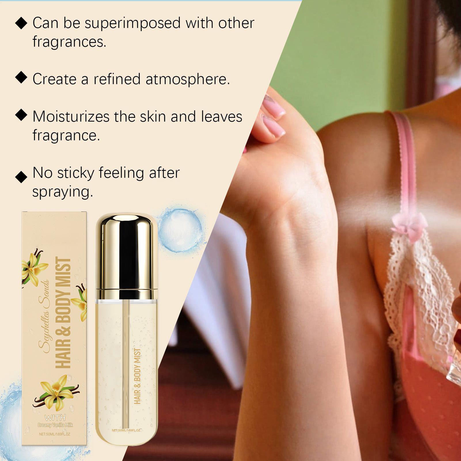 Perfume Fragrance Moisturizer - Perfume de vainilla, crema de fragancia