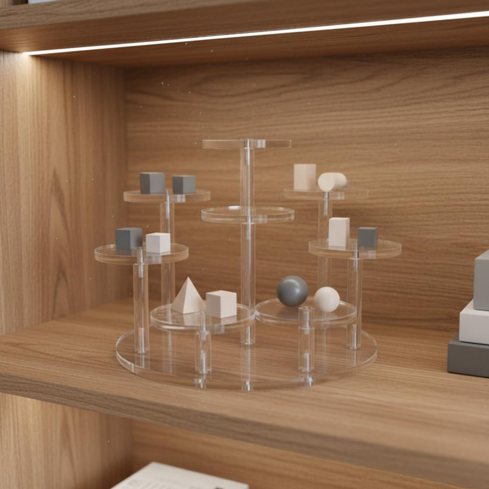 Perfume X - Expositor de Múltiples Niveles, Soporte de