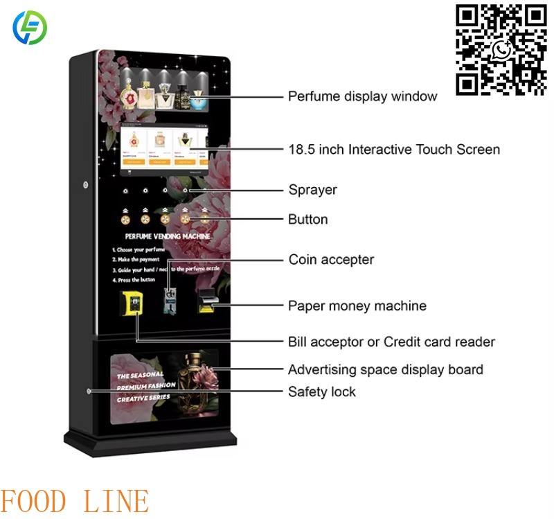 Máquina expendedora de perfume - Perfume Fragrance Vending Machine reseña y precio