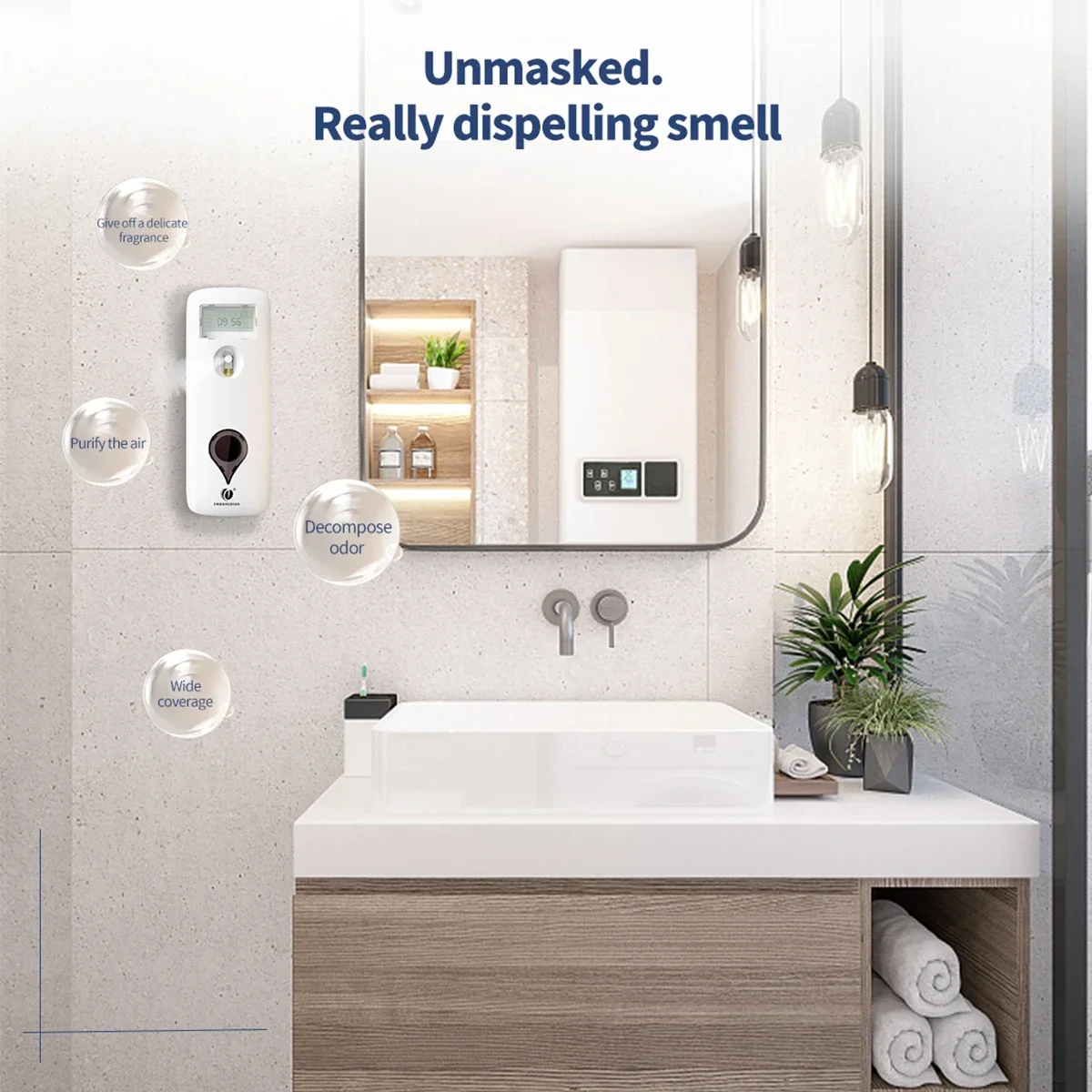 Dispensador de ambientador líq - Perfume Fragrance Vending Machine reseña y precio