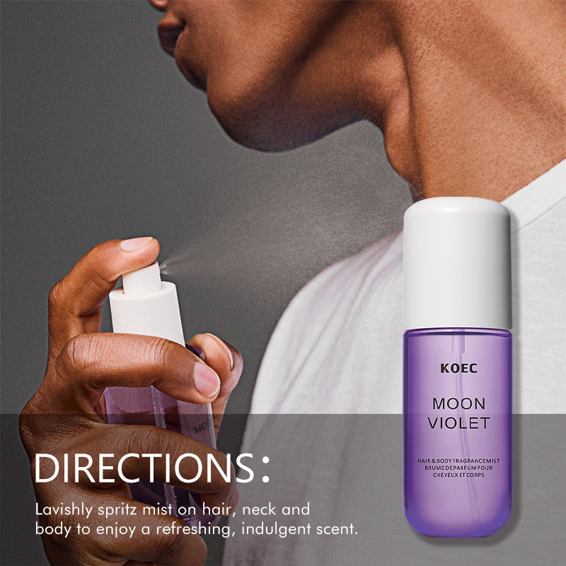 50ml KOEC Luna violeta púrpura - Perfume Fragrance Moisturizer reseña y precio