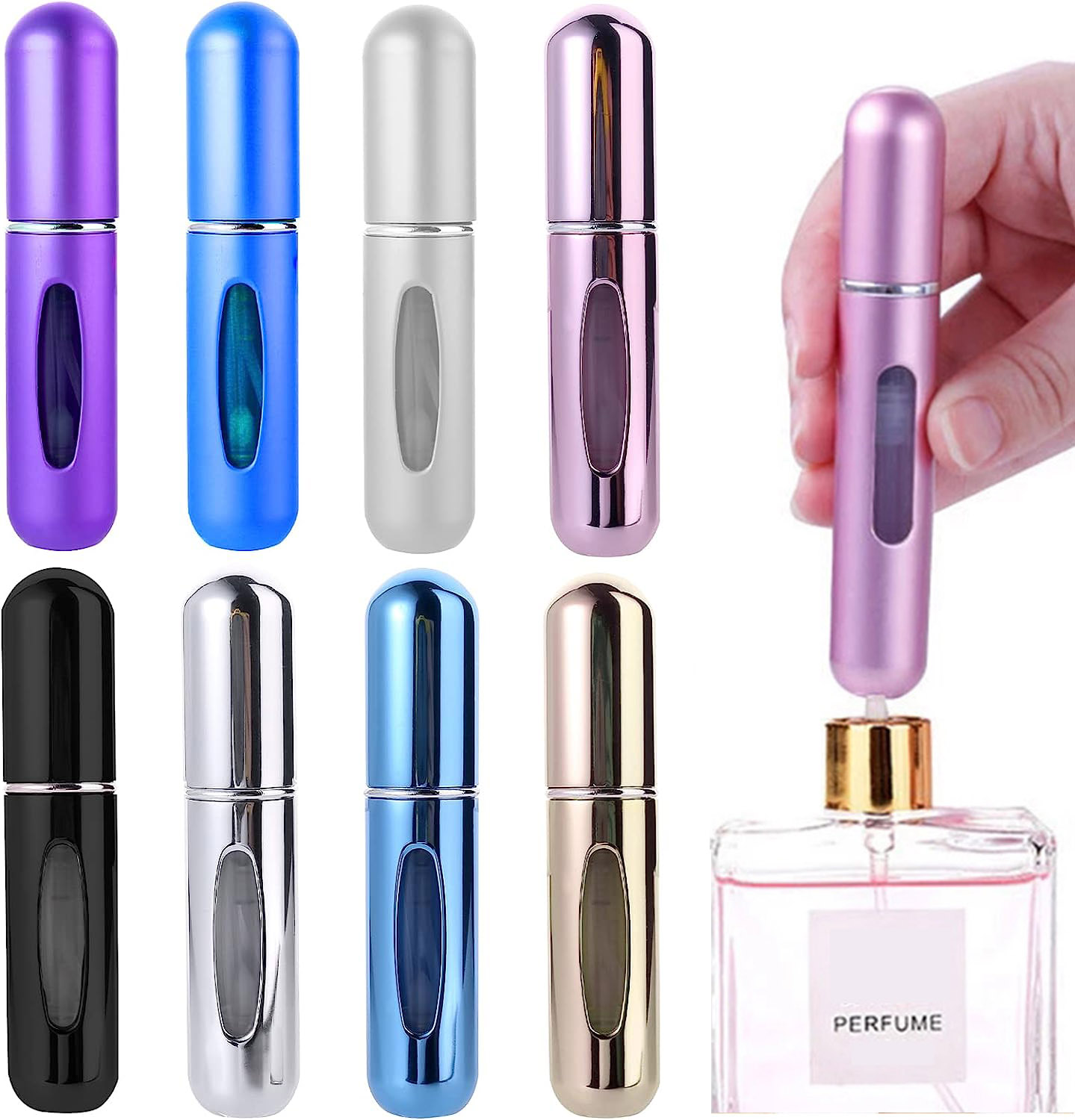 Mini botella de Perfume recarg - Perfume Fragrance Vending Machine reseña y precio
