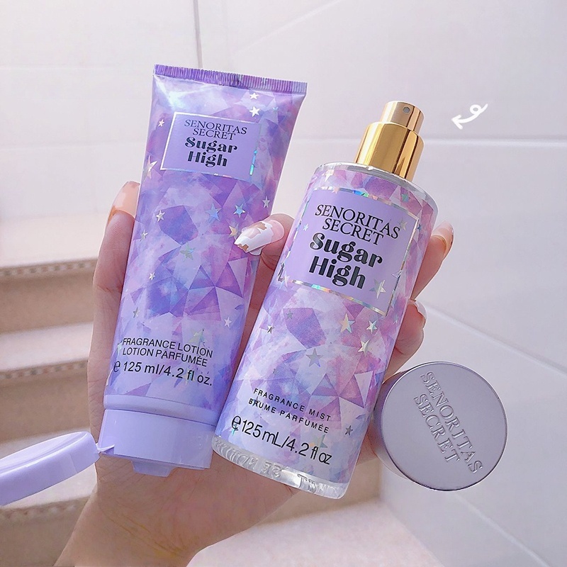 Senoritas Secret-crema corpora - Perfume Fragrance Moisturizer reseña y precio