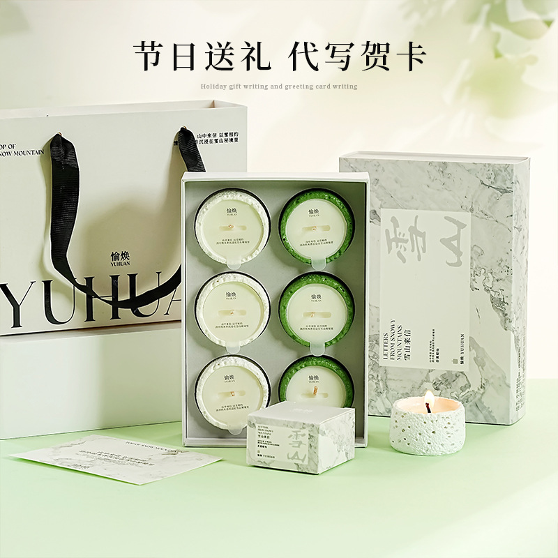 Caja de regalo con velas perfu - Perfume Fragrance Families reseña y precio