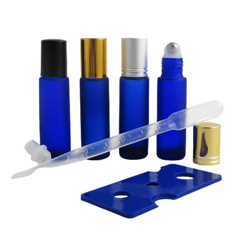 20 Frascos de Vidrio Azul Coba - Perfume X reseña y precio