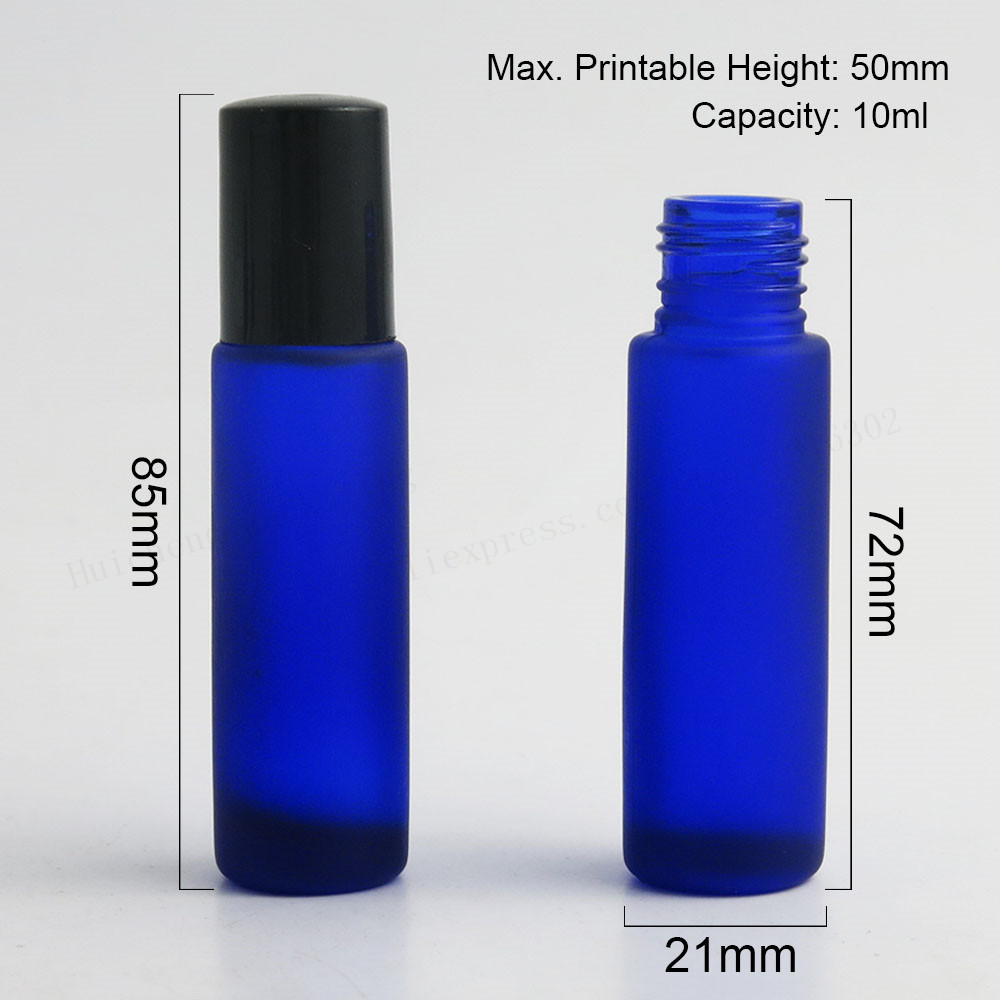 20 Frascos de Vidrio Azul Coba - Perfume X reseña y precio